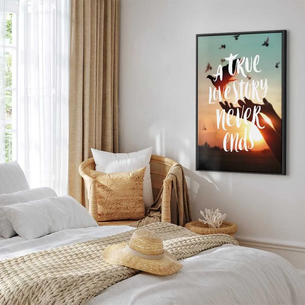 Artgeist Paveikslas - A True Love Story Never Ends (1 Part) Vertical