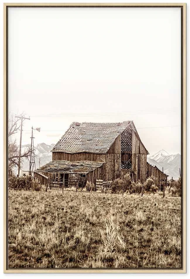 Artgeist Paveikslas - Abandoned Ranch (1 Part) Vertical