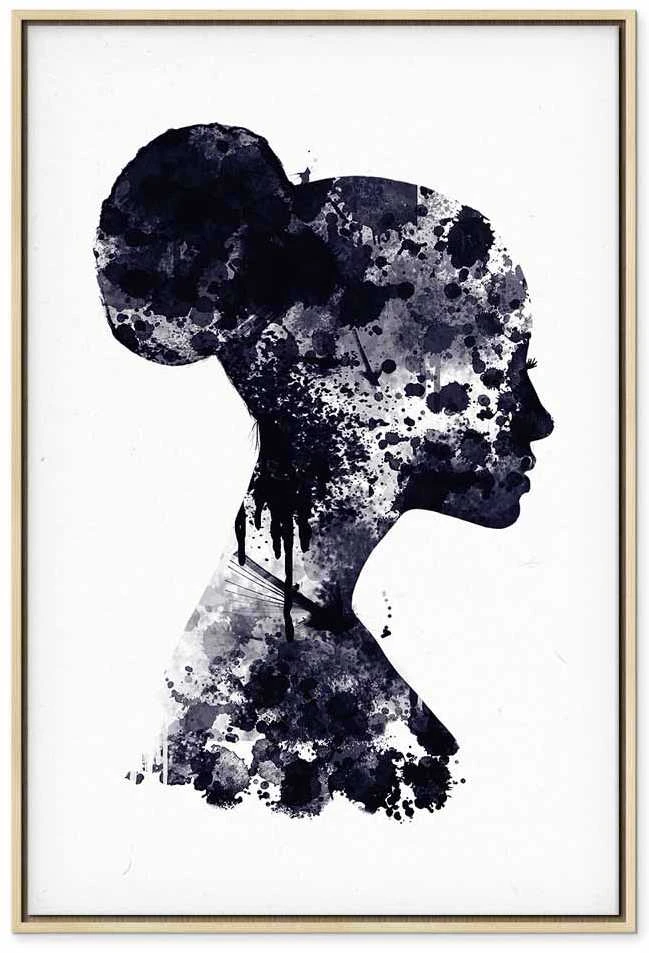 Artgeist Paveikslas - Abstract Profile (1 Part) Vertical