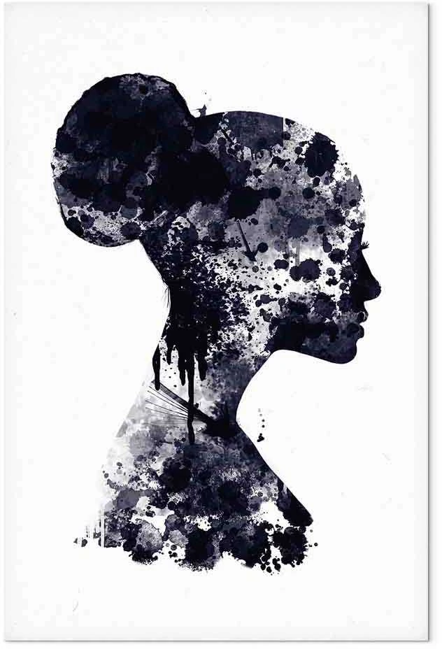 Artgeist Paveikslas - Abstract Profile (1 Part) Vertical
