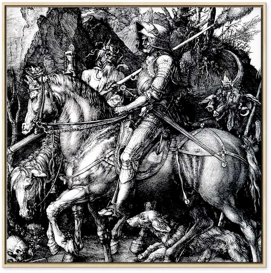 Artgeist Paveikslas - Albrecht Dürer – Knight, Death and the Devil