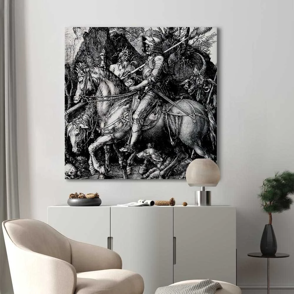 Artgeist Paveikslas - Albrecht Dürer – Knight, Death and the Devil