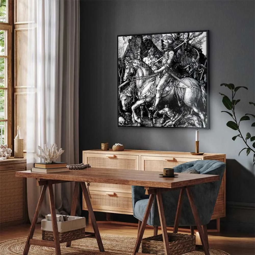 Artgeist Paveikslas - Albrecht Dürer – Knight, Death and the Devil