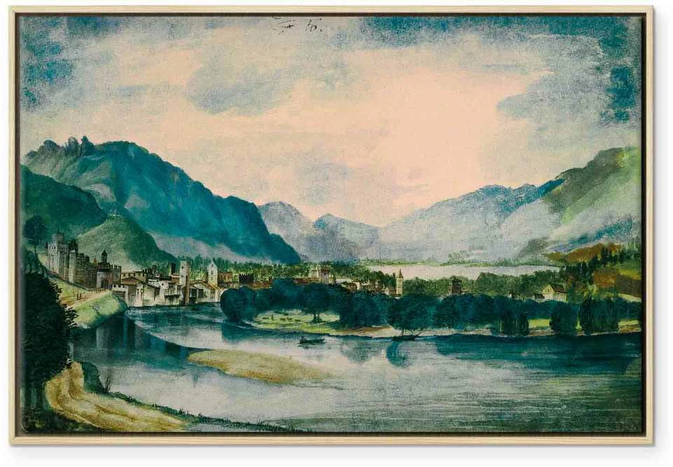 Artgeist Paveikslas - Albrecht Dürer – View of Trento from the North