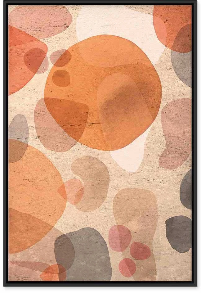 Artgeist Paveikslas - Amber Kaleidoscope (1 Part) Vertical