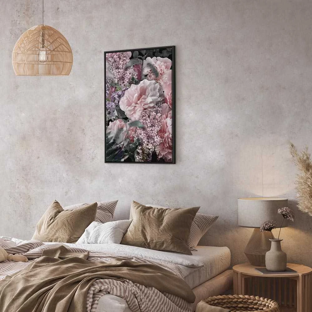 Artgeist Paveikslas - Among Flowers (1-part) - Blooming Plants in Nature's Colors