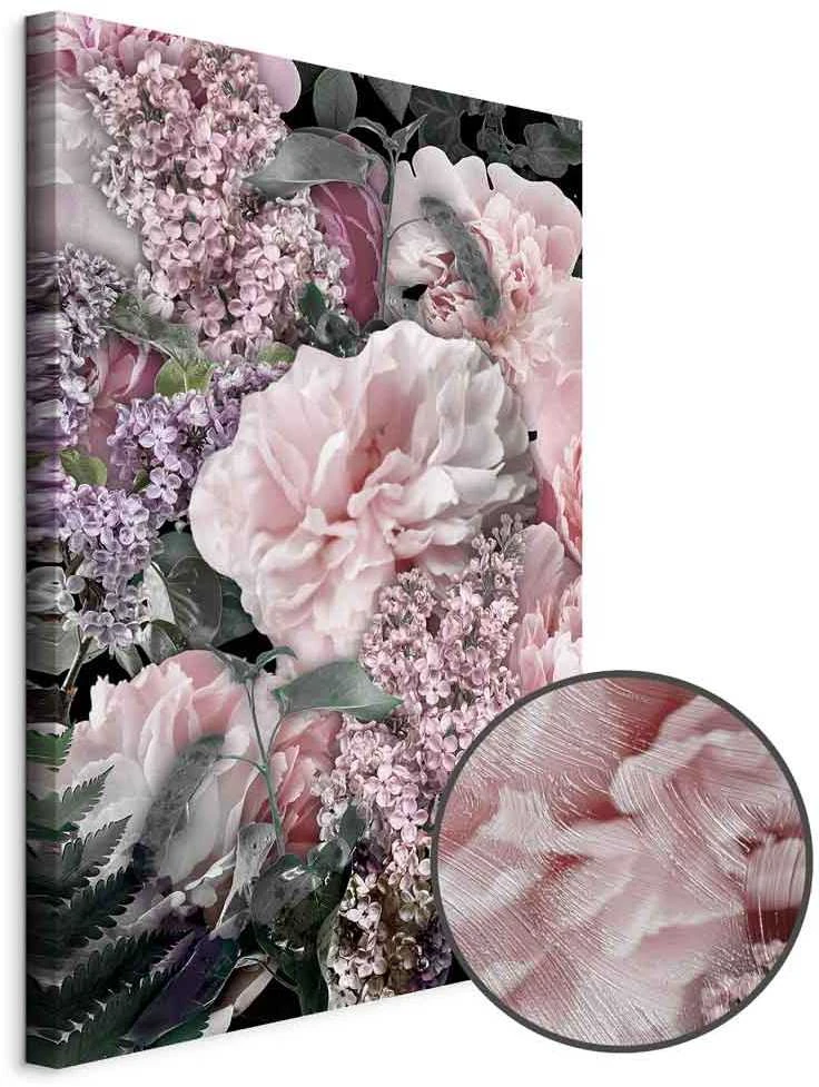 Artgeist Paveikslas - Among Flowers (1-part) - Blooming Plants in Nature's Colors