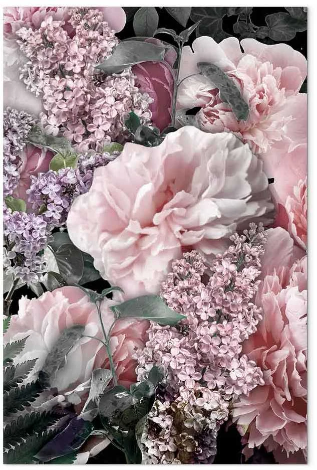 Artgeist Paveikslas - Among Flowers (1-part) - Blooming Plants in Nature's Colors