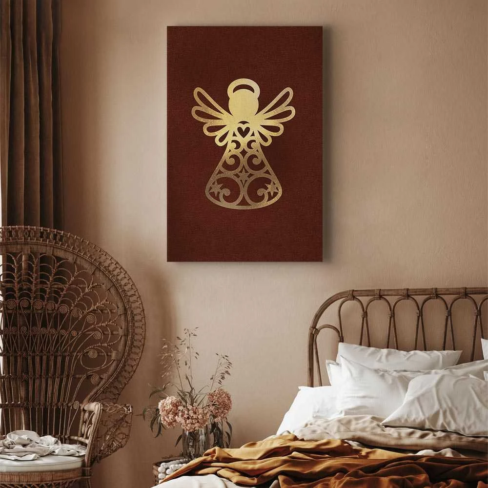 Artgeist Paveikslas - Angelic Gold (1 Part) Vertical