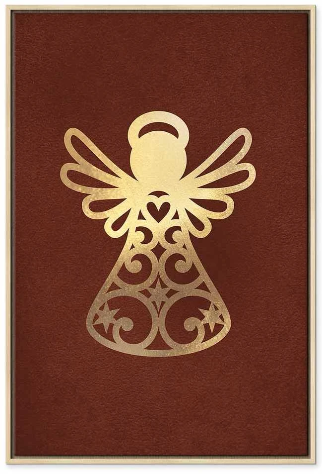 Artgeist Paveikslas - Angelic Gold (1 Part) Vertical