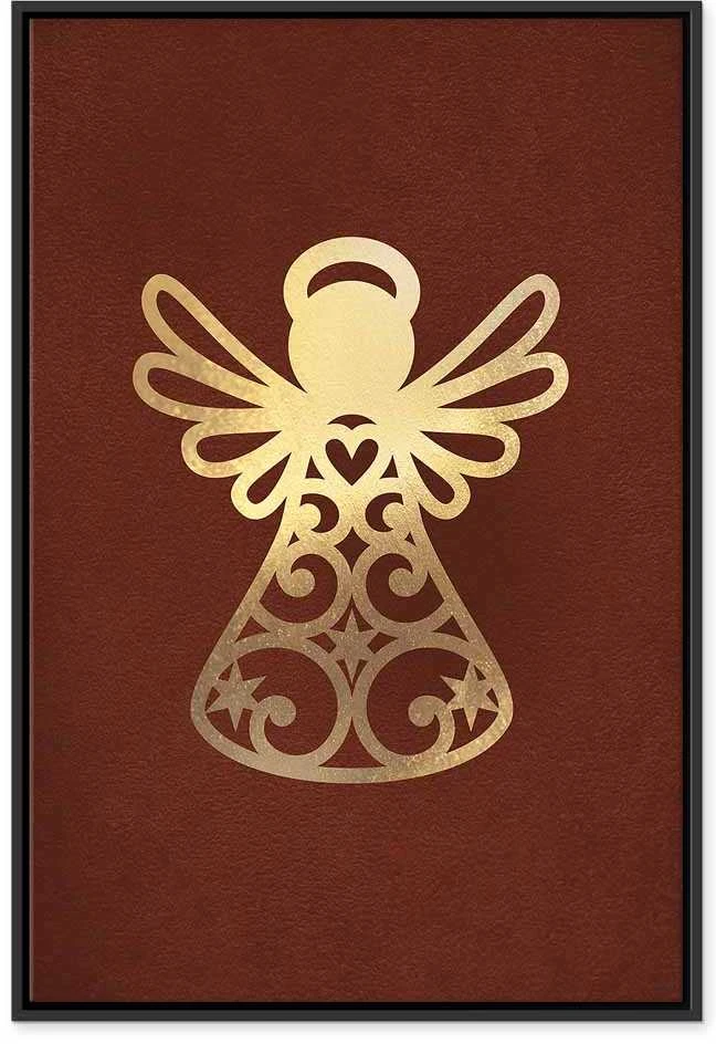 Artgeist Paveikslas - Angelic Gold (1 Part) Vertical