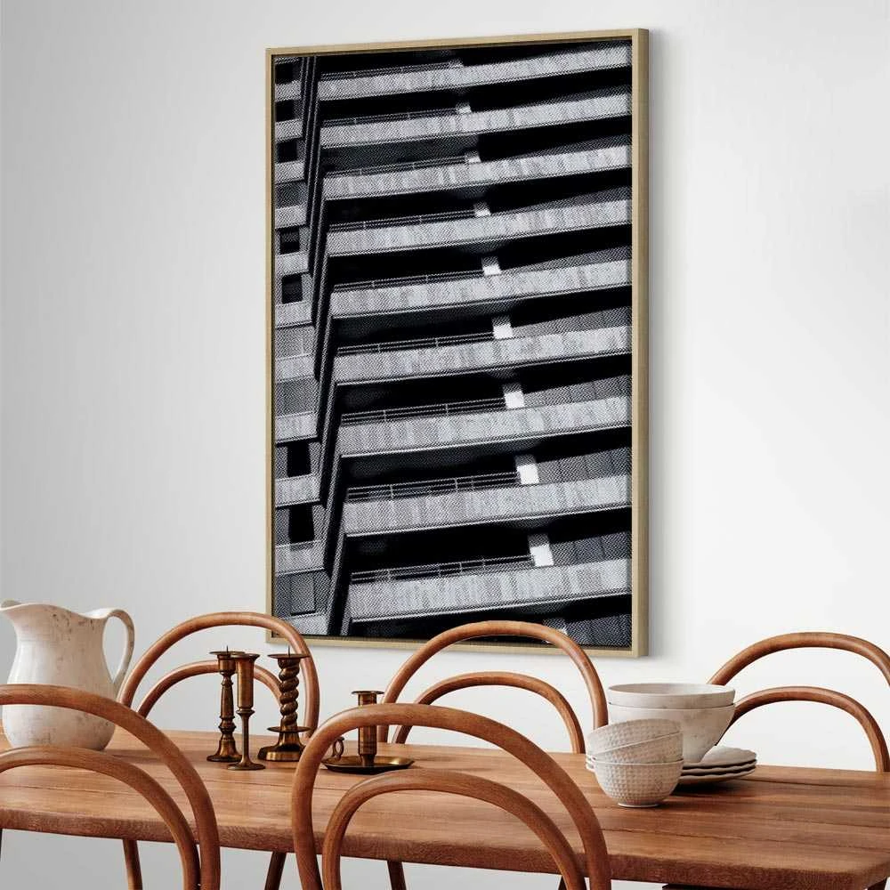Artgeist Paveikslas - Architectural Raster (1 Part) Vertical