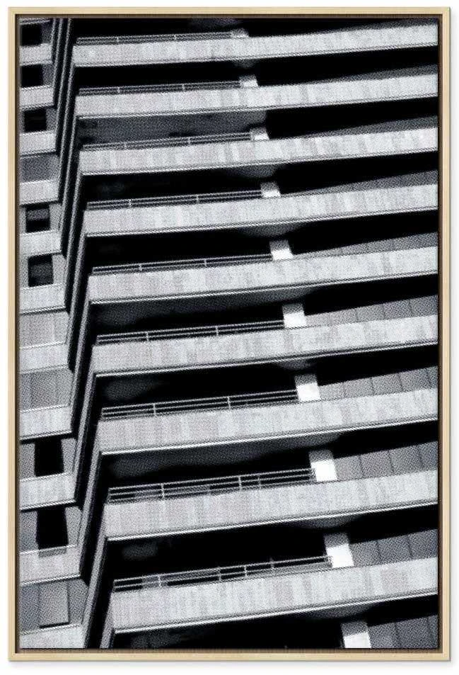 Artgeist Paveikslas - Architectural Raster (1 Part) Vertical