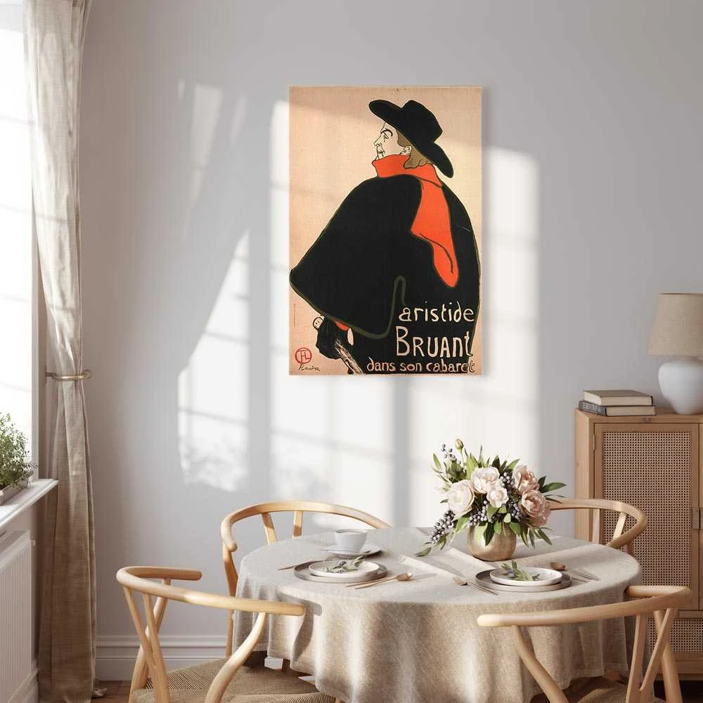 Artgeist Paveikslas - Aristide Bruant: Dans son cabaret (1 Part) Vertical