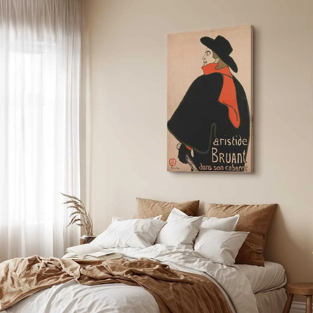 Artgeist Paveikslas - Aristide Bruant: Dans son cabaret (1 Part) Vertical