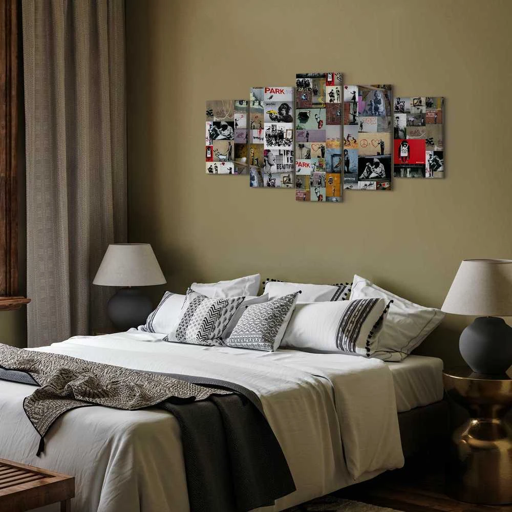 Artgeist Paveikslas - Art of Collage: Banksy IV