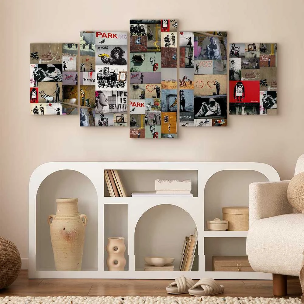 Artgeist Paveikslas - Art of Collage: Banksy IV