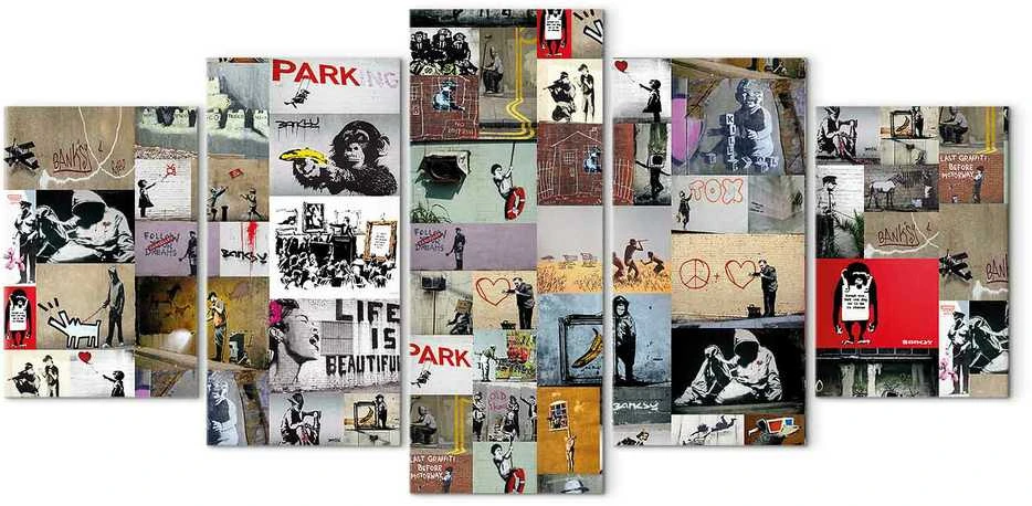 Artgeist Paveikslas - Art of Collage: Banksy IV