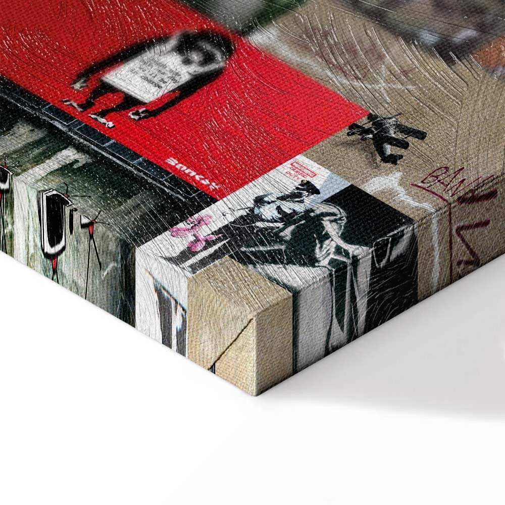 Artgeist Paveikslas - Art of Collage: Banksy IV