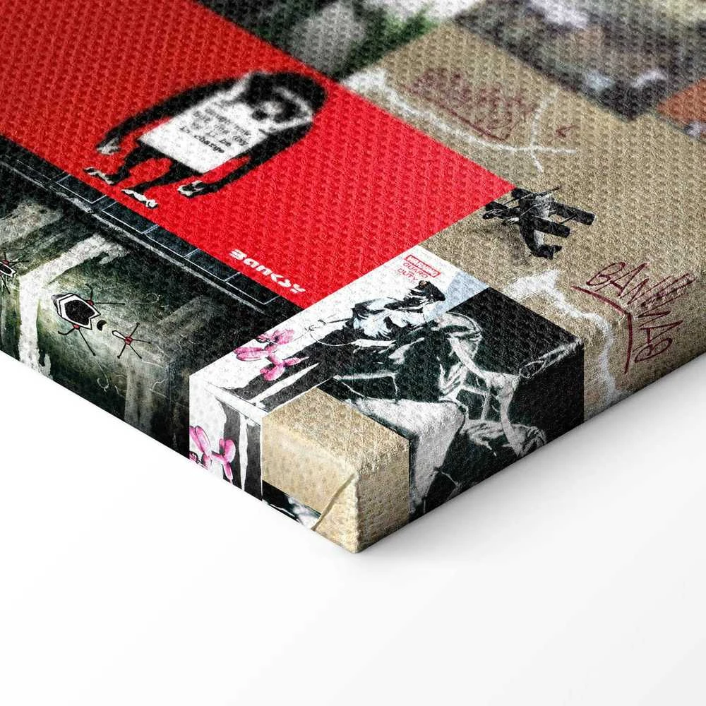 Artgeist Paveikslas - Art of Collage: Banksy IV