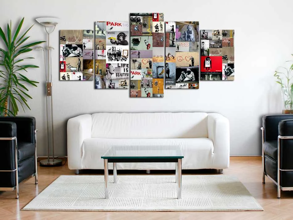 Artgeist Paveikslas - Art of Collage: Banksy IV