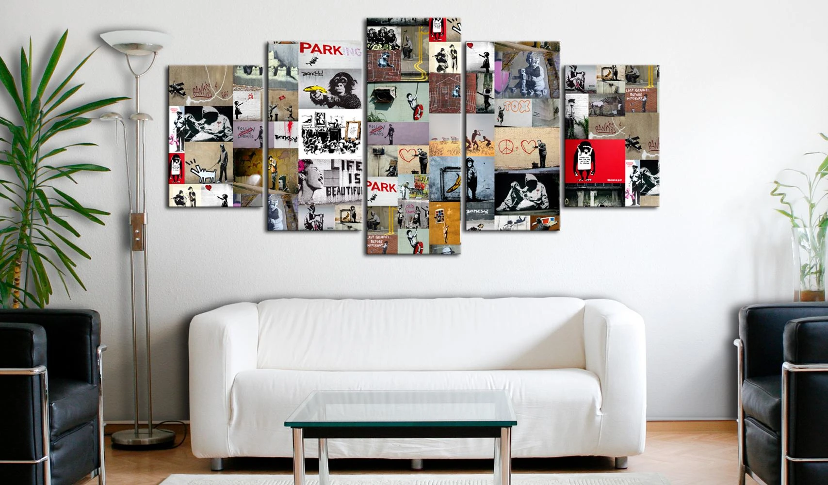 Artgeist Paveikslas - Art of Collage: Banksy IV
