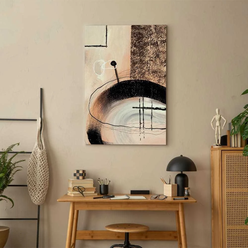 Artgeist Paveikslas - Art of Shapes (1-part) - Hand-Painted Abstract Artwork
