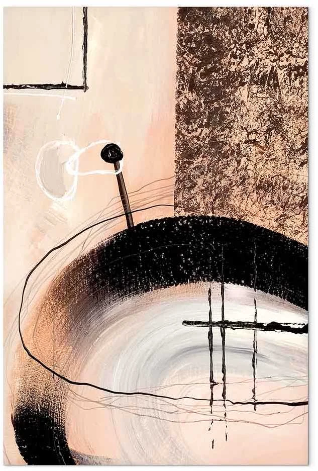 Artgeist Paveikslas - Art of Shapes (1-part) - Hand-Painted Abstract Artwork