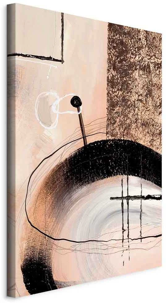 Artgeist Paveikslas - Art of Shapes (1-part) - Hand-Painted Abstract Artwork