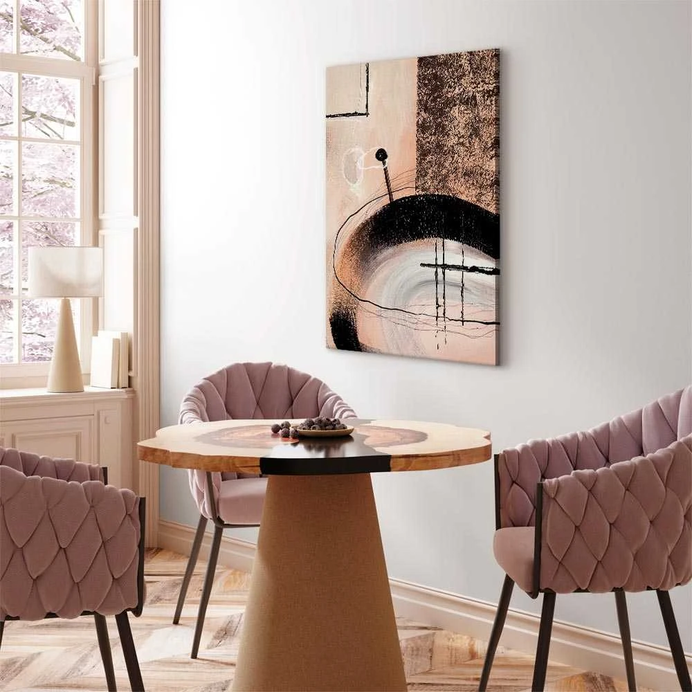 Artgeist Paveikslas - Art of Shapes (1-part) - Hand-Painted Abstract Artwork