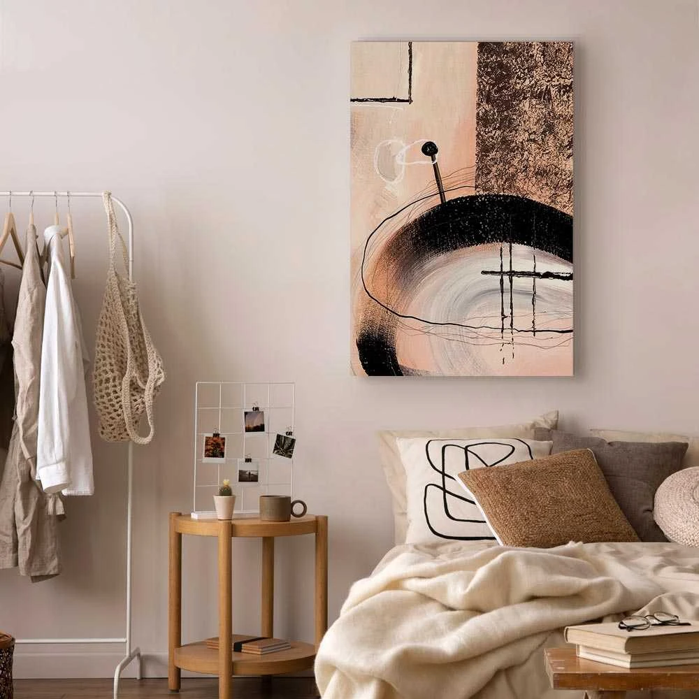 Artgeist Paveikslas - Art of Shapes (1-part) - Hand-Painted Abstract Artwork