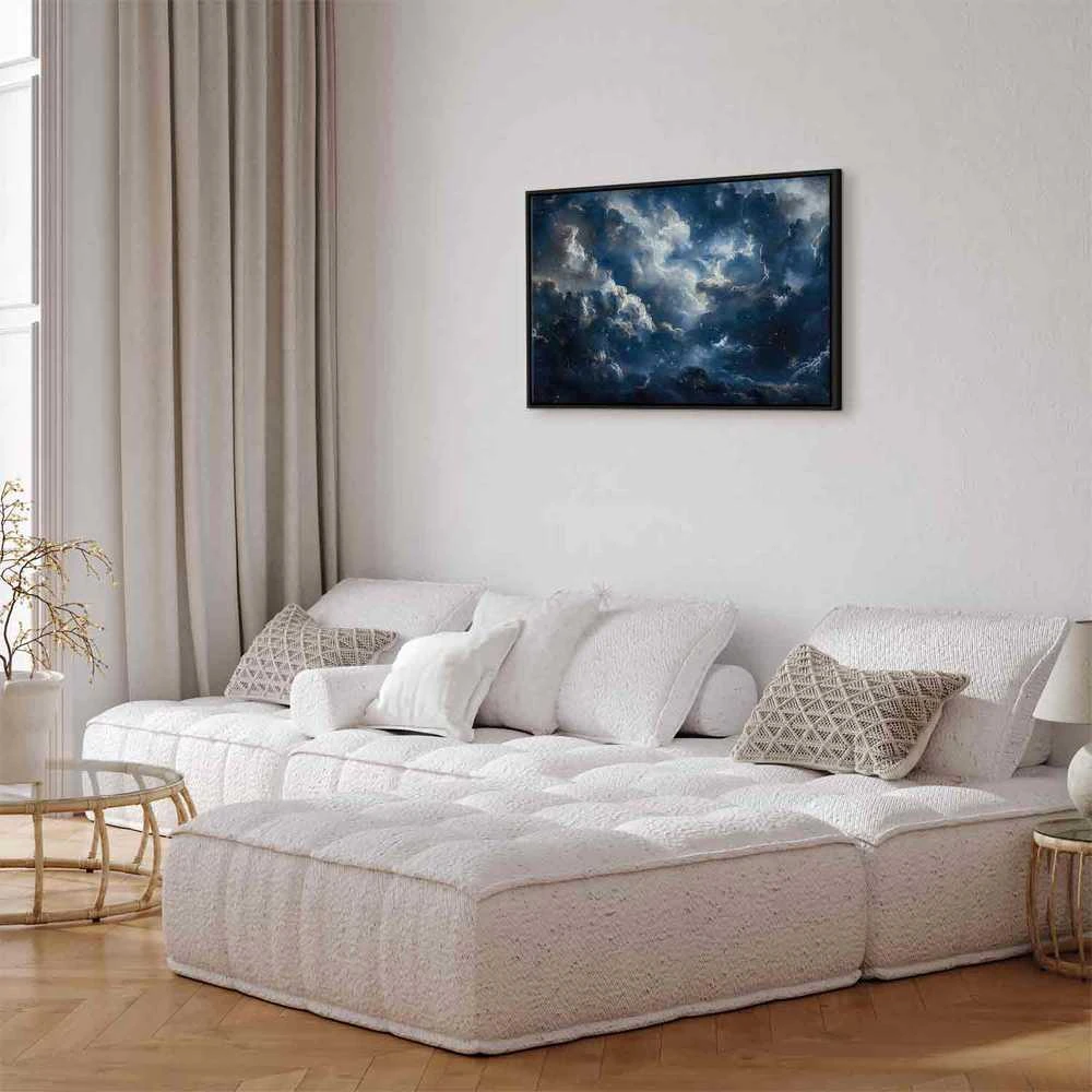 Artgeist Paveikslas - Astronomical Wonders: Clouds and Stars in Harmonious Combination