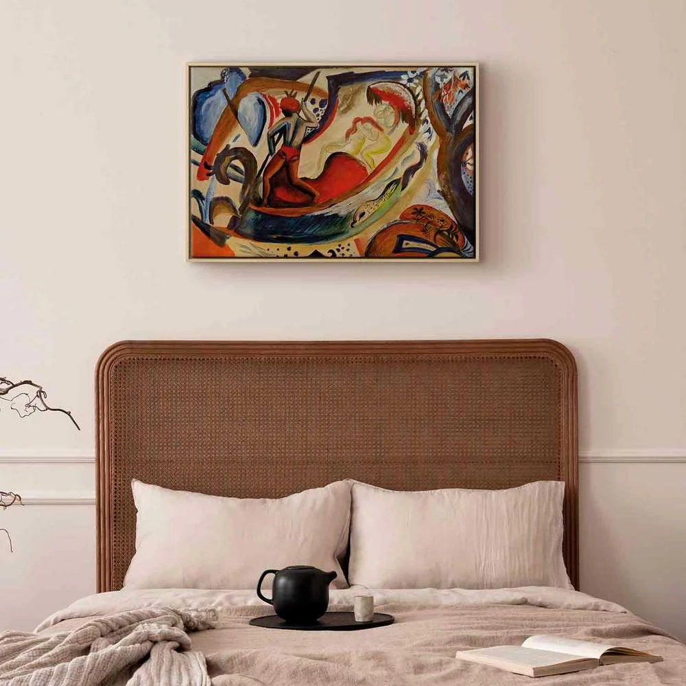 Artgeist Paveikslas - August Macke – Nackte Mädchen in der Barke