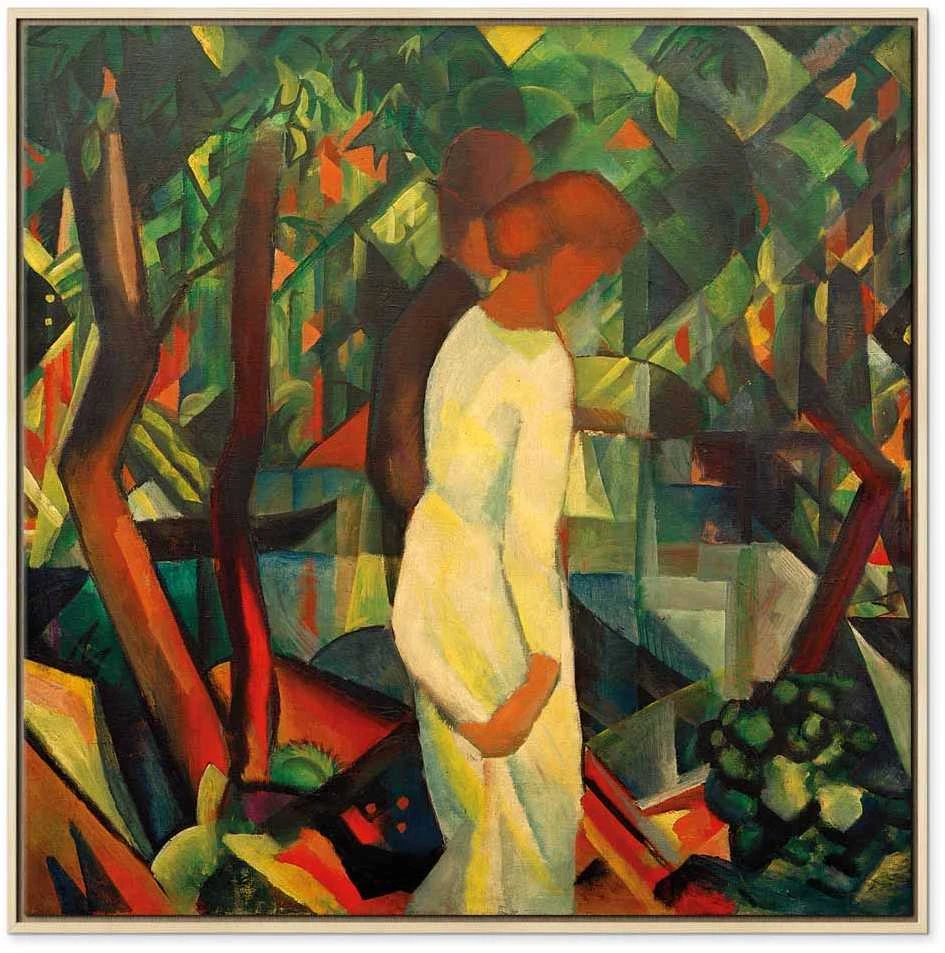 Artgeist Paveikslas - August Macke – Paar im Wald