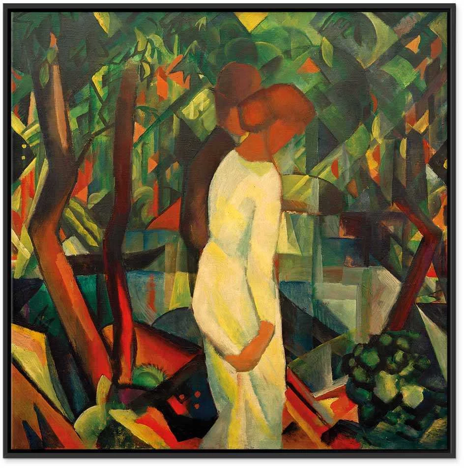 Artgeist Paveikslas - August Macke – Paar im Wald