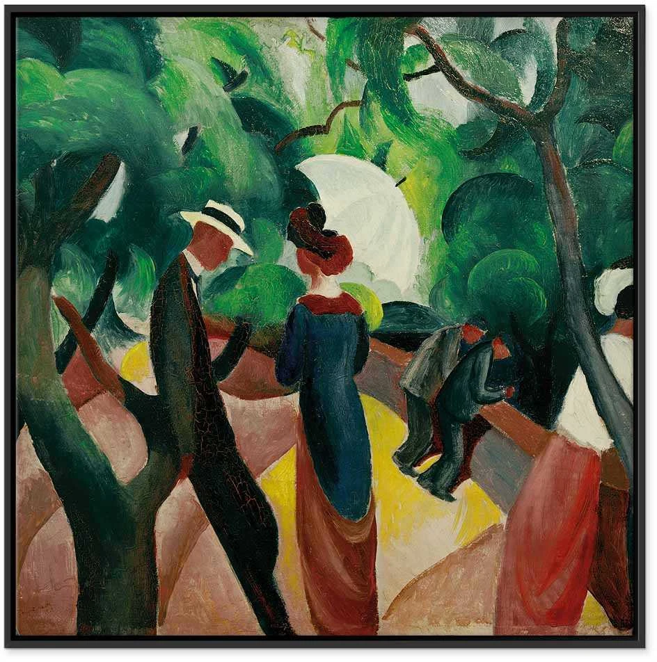 Artgeist Paveikslas - August Macke – Promenade
