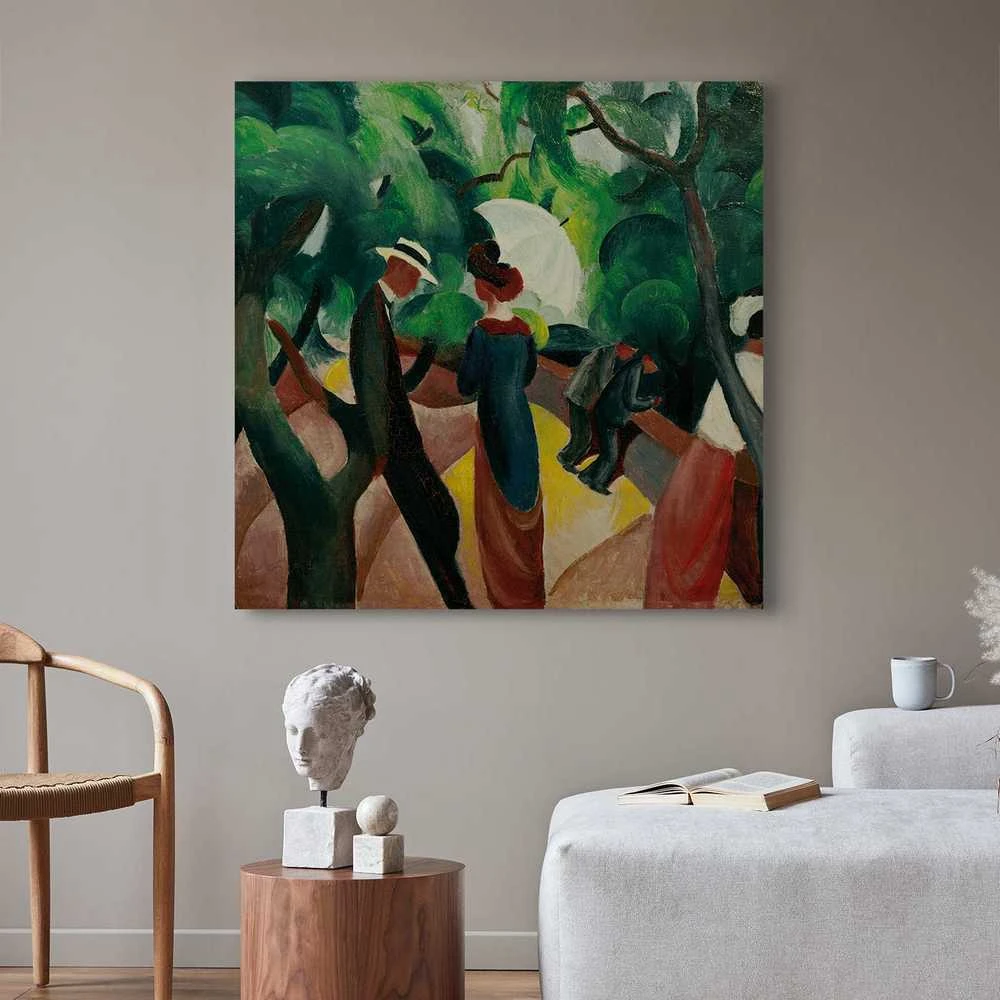 Artgeist Paveikslas - August Macke – Promenade