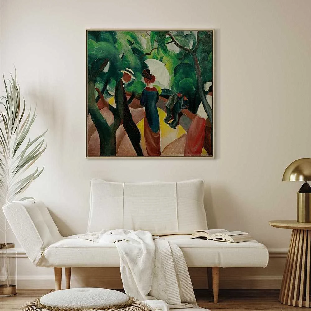 Artgeist Paveikslas - August Macke – Promenade