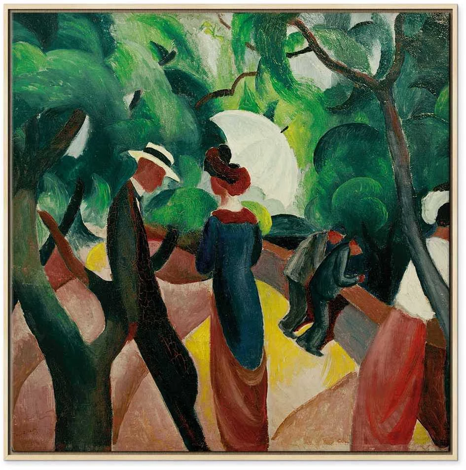 Artgeist Paveikslas - August Macke – Promenade