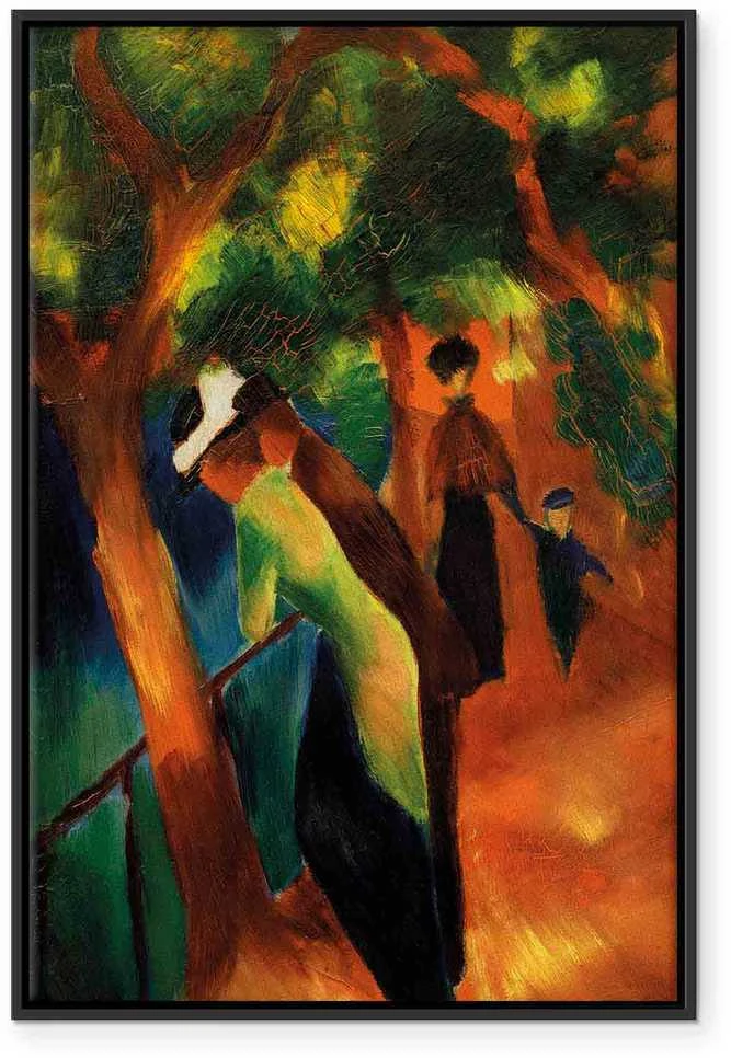 Artgeist Paveikslas - August Macke – Sunny Path