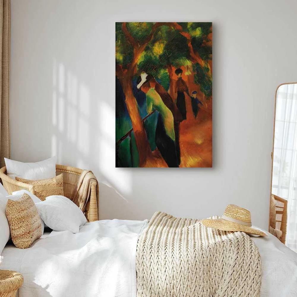 Artgeist Paveikslas - August Macke – Sunny Path