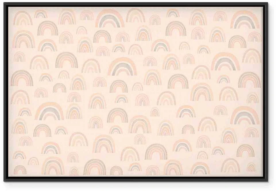 Artgeist Paveikslas - August Sky - Various Sizes of Rainbows in Calm Colors
