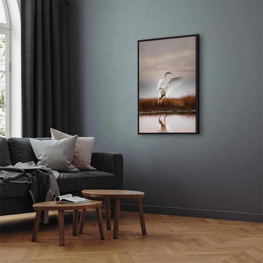 Artgeist Paveikslas - Autumn by the Lake (1 Part) Vertical