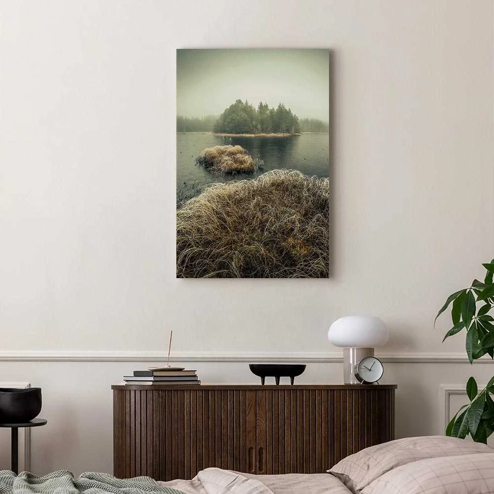 Artgeist Paveikslas - Autumn in the Wetlands (1 Part) Vertical