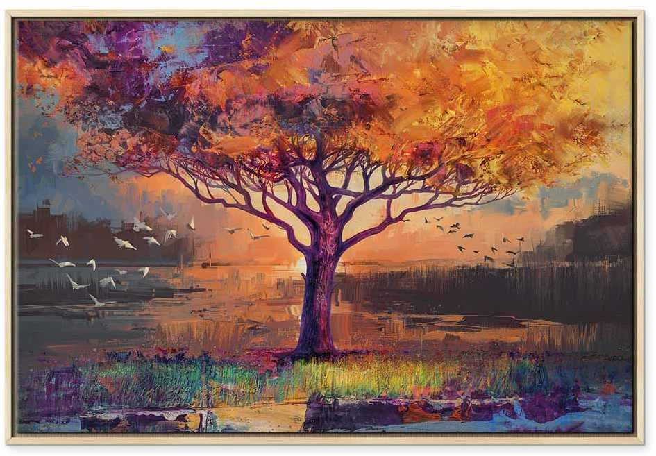 Artgeist Paveikslas - Autumn Sketches (1 Part) Wide