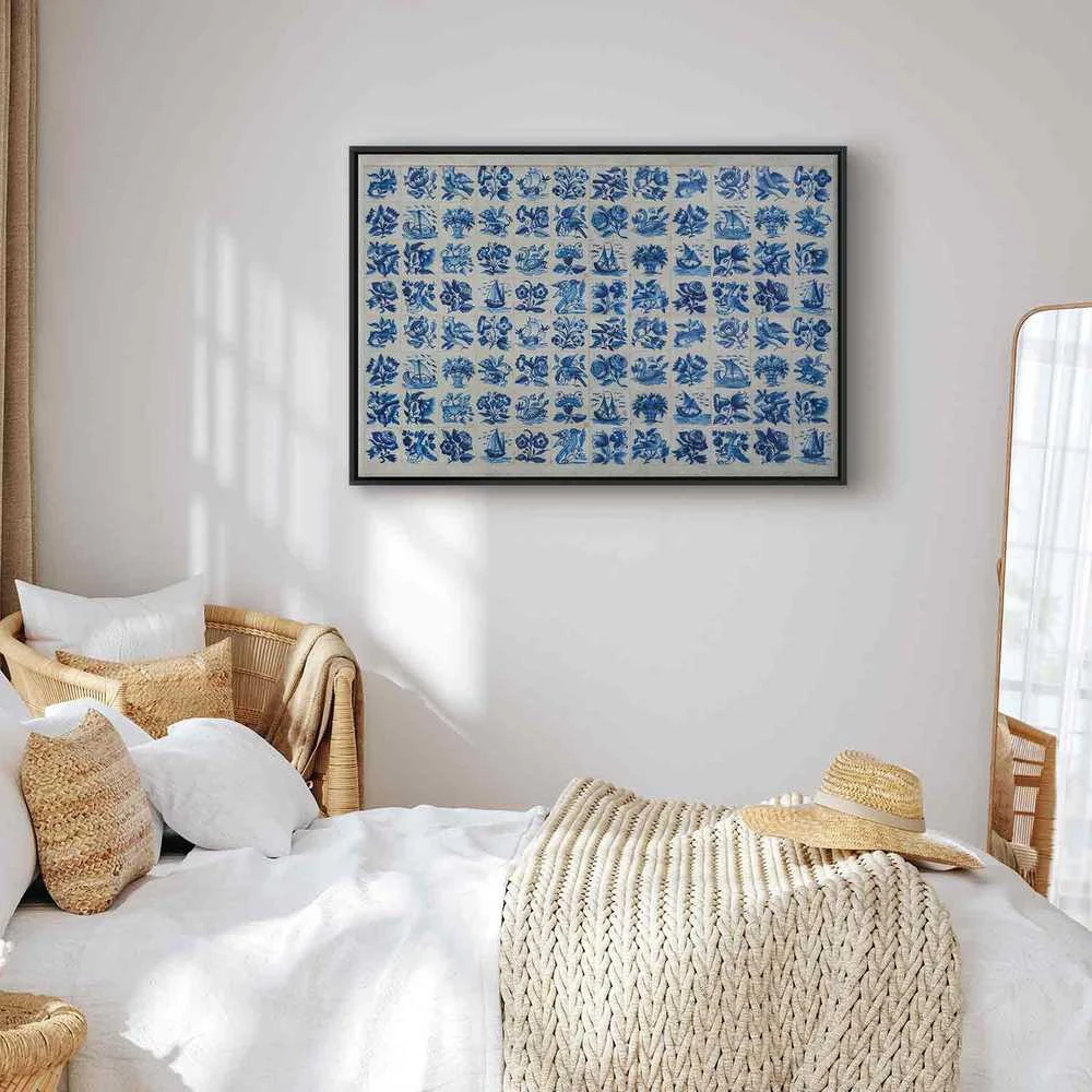 Artgeist Paveikslas - Azulejos tiles – traditional Portuguese ceramic tiles