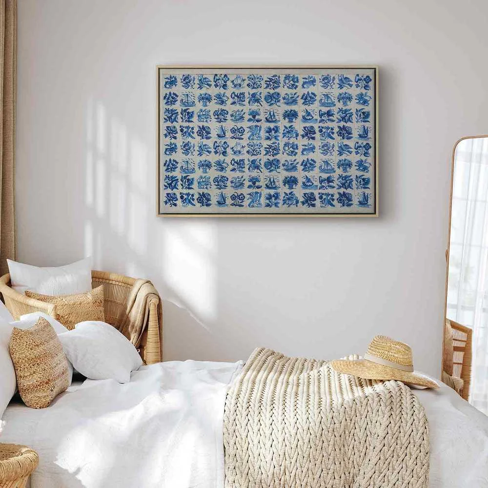 Artgeist Paveikslas - Azulejos tiles – traditional Portuguese ceramic tiles