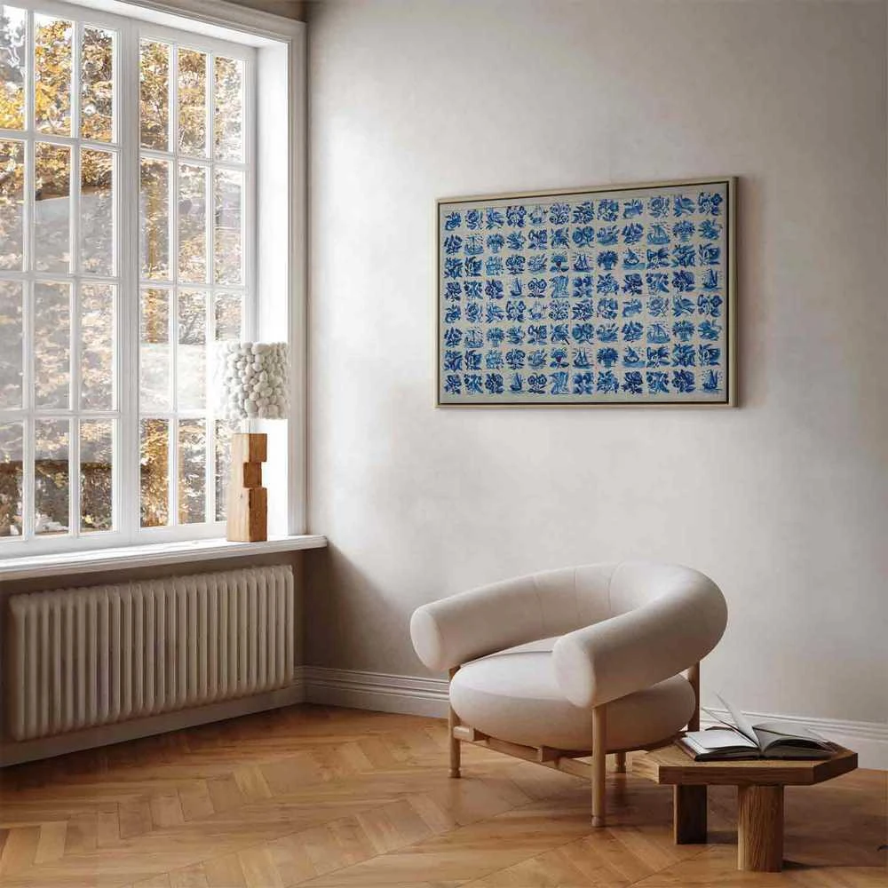 Artgeist Paveikslas - Azulejos tiles – traditional Portuguese ceramic tiles