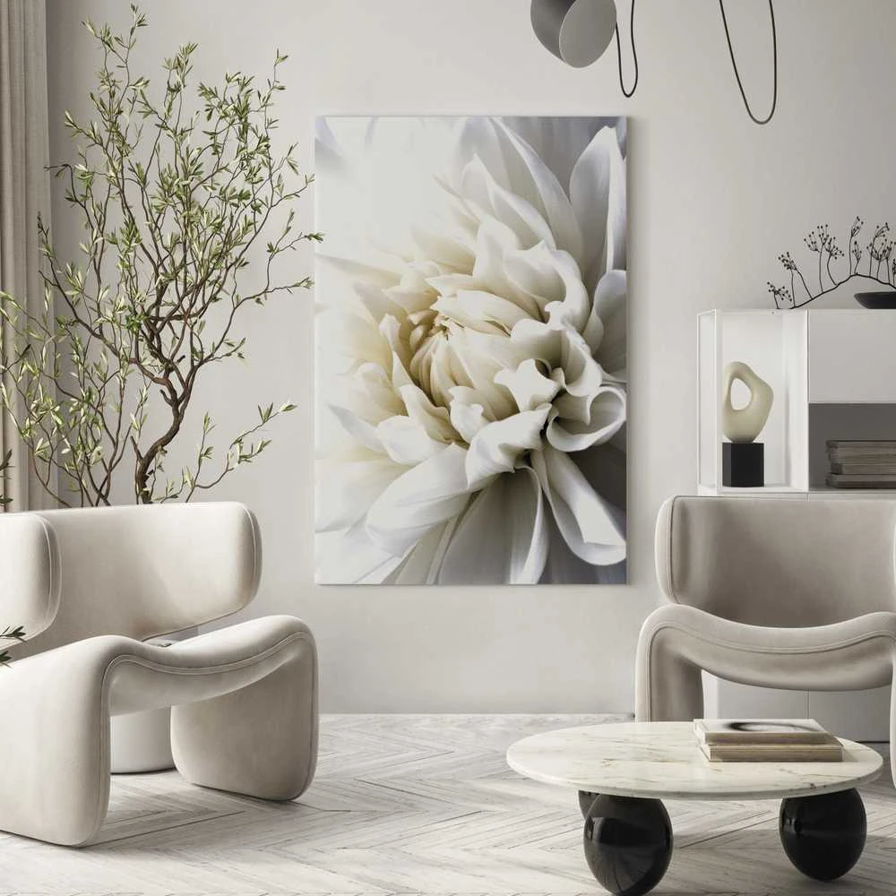 Artgeist Paveikslas - Baltas Dahlia