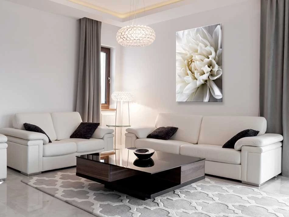 Artgeist Paveikslas - Baltas Dahlia